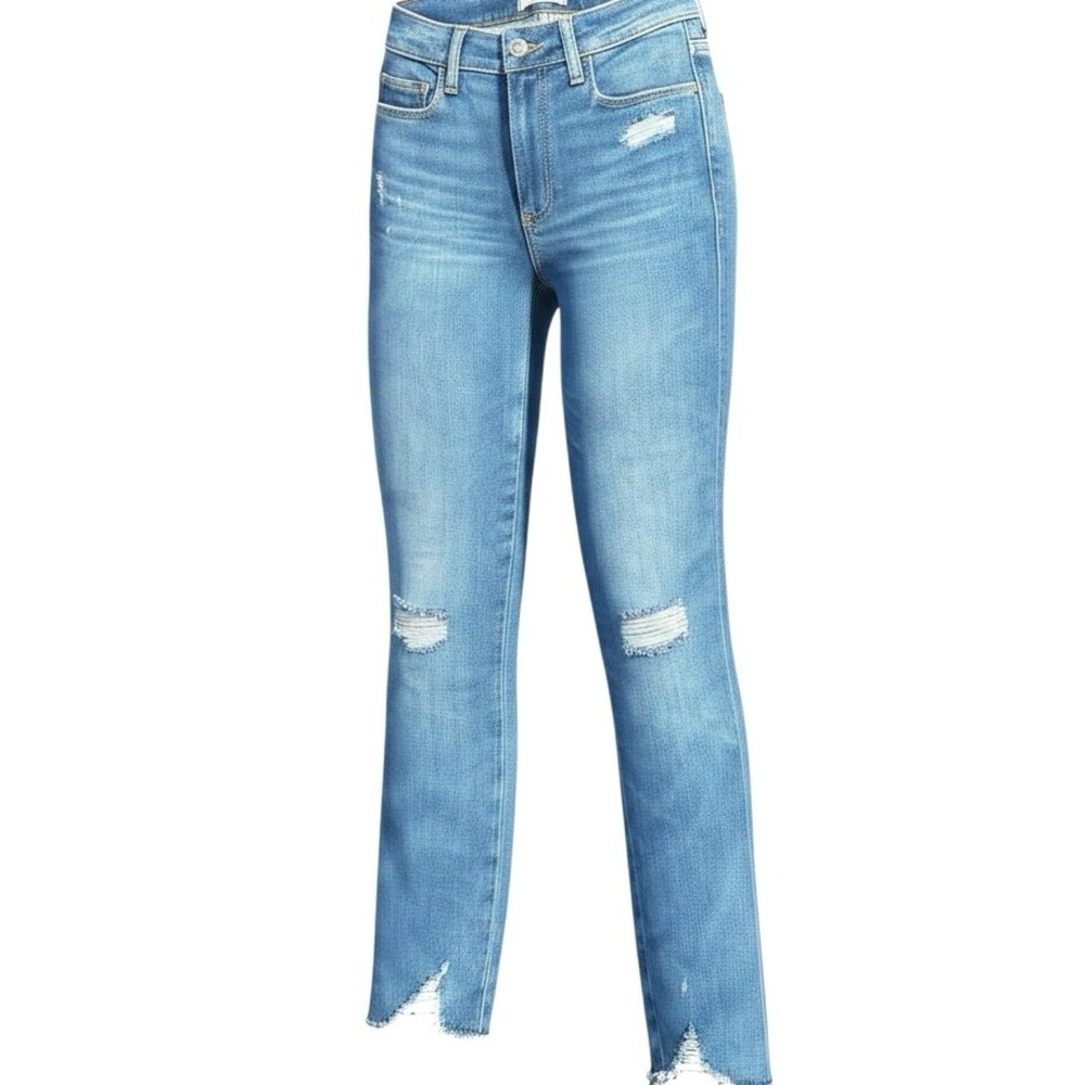 ♾️Paige Ankle Slim Designer Jeans Everyday Casual Relaxed Coastal Capsule 2♾️ - Picture 3 of 10